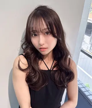 ミディアム サロウィン新宿三丁目East所属・💕冬モテ×上品色気 モテヘア💕山田航介のヘアスタイル