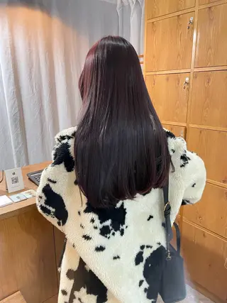 ロング astar所属・kotono🪿 透明感カラーのヘアスタイル