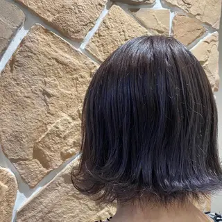 ミディアム カラー 透明感カラー🌈 菊池 結衣のヘアスタイル