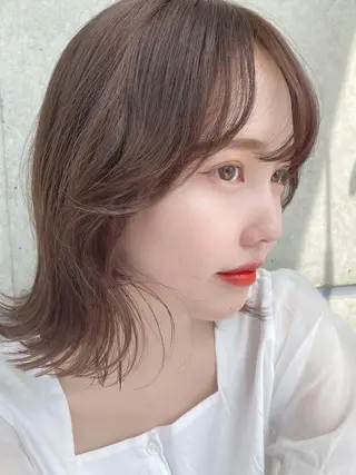 カラー 最新韓国ヘア💕 横浜UNITED💕のヘアスタイル