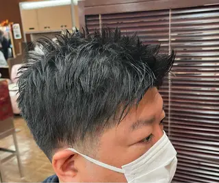 ショート メンズ 薄毛専門 メンズカットREEのヘアスタイル