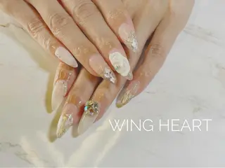 ロング ネイル H NANAのネイルデザイン