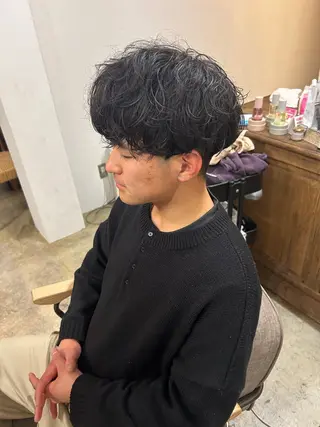 ショート パーマ 韓国レイヤー/ハイ トーン/優太のヘアスタイル