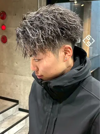 ミディアム メンズ era本店所属・笹尾 陸/era本店 メンズ短髪系美容師のヘアスタイル