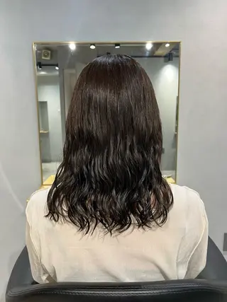 カラー パーマ 【arc】 佐藤未希穂/レイヤーのヘアスタイル