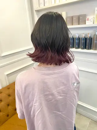 ミディアム HARUKA🍒 tocca天王寺のヘアスタイル
