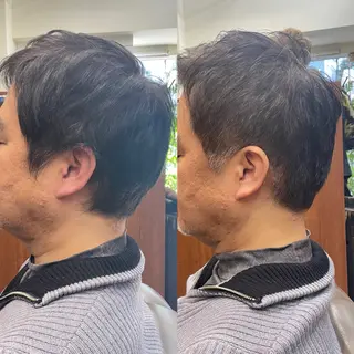 ショート メンズ トレサンパ所属・💈トレサンパ 💈金山駅✂︎愛実のヘアスタイル