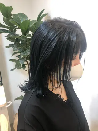 カラー 大迫 江梨のヘアスタイル