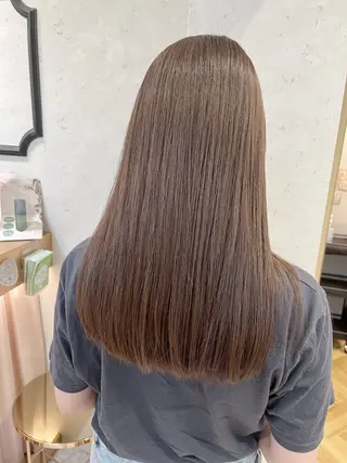 ロング カラー 透明感カラー│ レイヤーヘア中居美樹のヘアスタイル