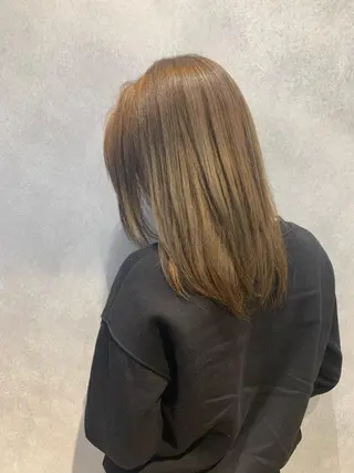 ミディアム カラー オーナースタイリスト 宗正淳志のヘアスタイル