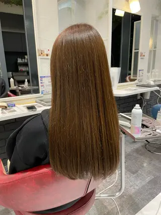 セミロング カラー TELAHAIR 副代表 菊池謙のヘアスタイル