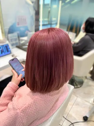 カラー ブリーチ/インナー カラー🌸さくらのヘアスタイル