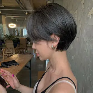 ショート stay she 荻窪所属・ショートボブカット ￥0  sakumiのヘアスタイル