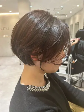 ショート カラー lmu by if所属・久保 亮太のヘアスタイル