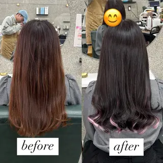 ロング Merci ヒロキのヘアスタイル