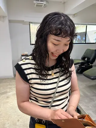 セミロング cood misatoのヘアスタイル