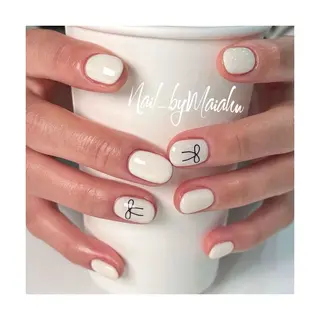 ネイル マイアン⁺˳✿⏦₊ 𐙚ネイル་۪ ✿◞のネイルデザイン