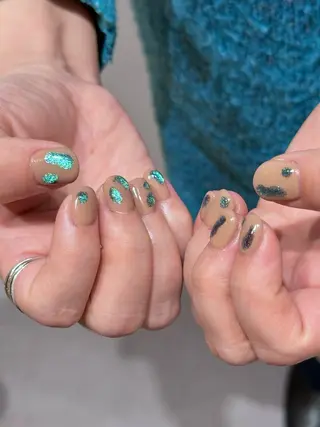 ネイル シモダ カスミ 🦀 @ksm_smdのネイルデザイン