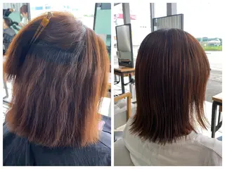 ミディアム TOTAL BEAUTY BREK藤枝店所属・. SHIZUKAのヘアスタイル