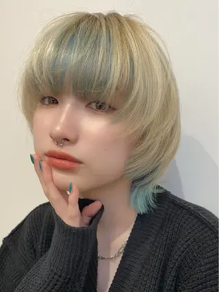 ショート カラー ✨ハッシュカット✨ ユウキ✨のヘアスタイル