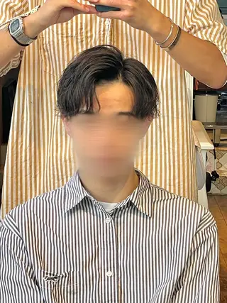 パーマ メンズ HIKARI メンズ満足度No.1のヘアスタイル