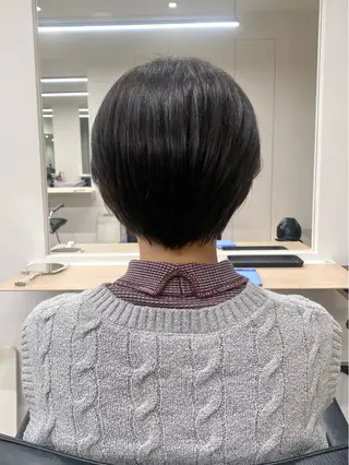 ショート sara/レイヤ ーカット【蔵前】のヘアスタイル