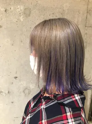 ミディアム カラー 立川/シールエクステ /みづきのヘアスタイル