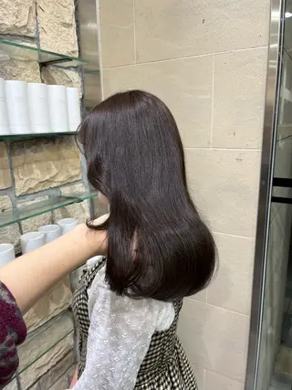 ロング カラー ✨艶カラー/透明感 カラー/ふうき✨のヘアスタイル