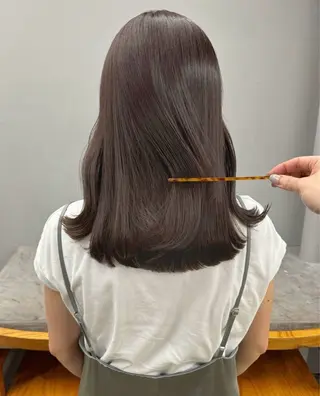 カラー hair musée 井田店所属・時森 咲良のヘアスタイル