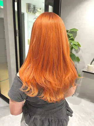 ロング カラー 🦩梅田暖色カラー 🦩Mioのヘアスタイル