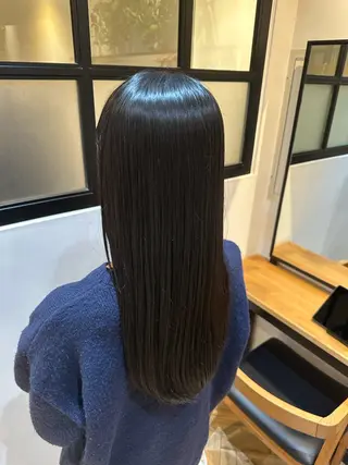 ロング パーマ weaves-SETAGAYA-所属・Luna🌙 艶カラーのヘアスタイル