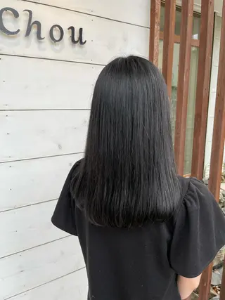 セミロング Gain KAKKY 千種/池下駅3分のヘアスタイル