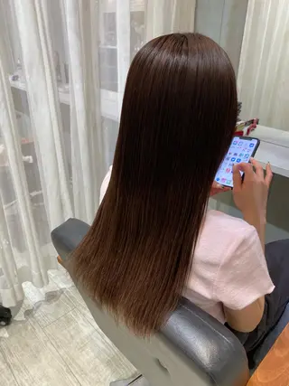 ロング 🖤KURUMI🖤 潤艶・髪質改善のヘアスタイル
