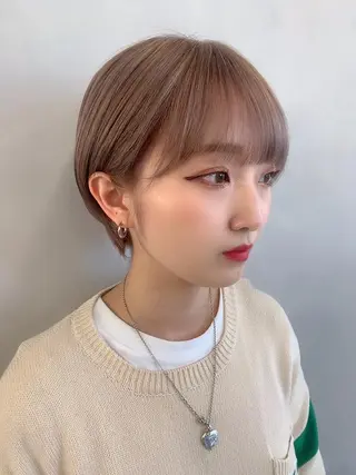 ショート SALOWIN原宿iori B１階所属・🫧美髪育成美容師 WASHIZU🫧のヘアスタイル