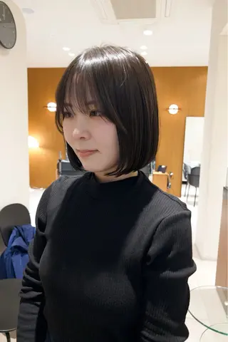 ショート カラー yiye   神宮前所属・manami /暖色 /カットモデル募集のヘアスタイル