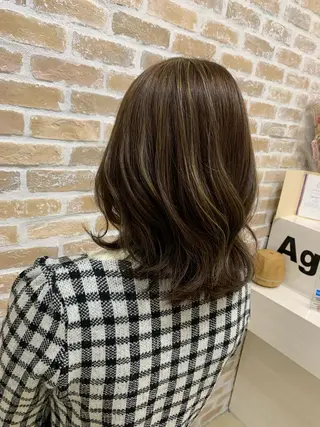 ミディアム Agu hair lucua所属・中尾 友哉のヘアスタイル
