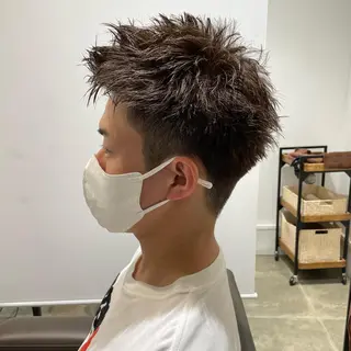 メンズ 細沼 葵のヘアスタイル