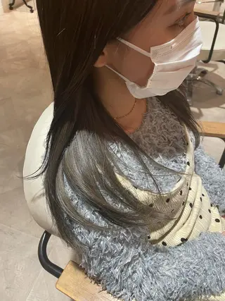 ロング 髪質改善×縮毛矯正 HairDr.LINO駒沢【リノ】所属・mam. mamicoのヘアスタイル