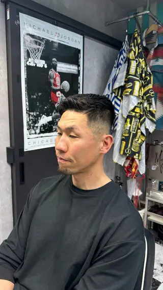 ショート メンズ Barber Tribe所属・メンズショート/ フェード/超駅近のヘアスタイル