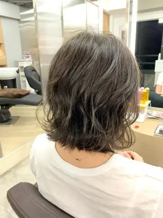 ショート カラー Silk-lei【銀座店】所属・銀座/美髪縮毛矯正 /髪質改善/山本翔華のヘアスタイル