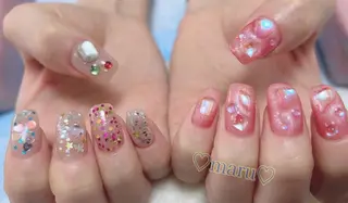 ネイル まるみ ♡のネイルデザイン