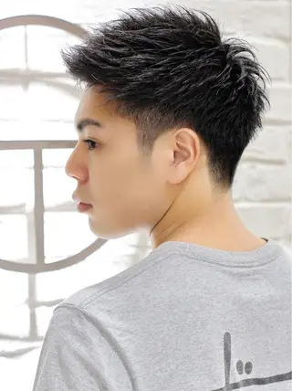 ショート PORTE HOMME PRES所属・佐藤 純のヘアスタイル