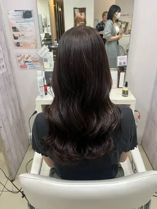 ロング カラー 🌿似合わせブリーチ 山岸樹璃🌿のヘアスタイル