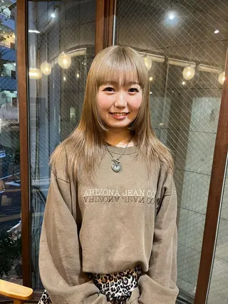 ロング 似合わせカラー🪩 SAYA 👗のヘアスタイル