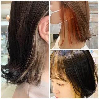 ミディアム カラー DiMPlE  ディンプル所属・🌸スタイリスト 山浦美恵のヘアスタイル