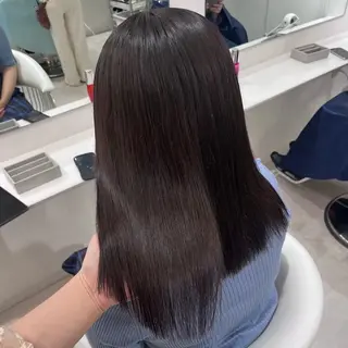 ロング カラー Parve Mix 森 美遥🇰🇷🩶のヘアスタイル