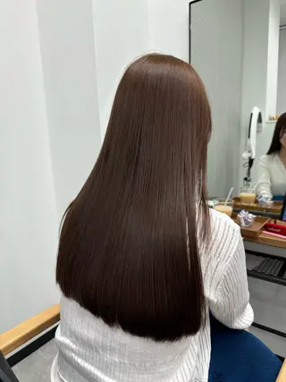 ロング カラー BELLE by revo所属・𝘀𝗮𝗲/ 艶髪/ショートボブのヘアスタイル