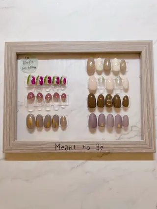 ネイル Meant to Be〜ご縁に感謝〜のネイルデザイン