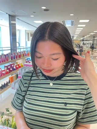 ショート カラー 暖色レイヤー 🥀REIRIのヘアスタイル