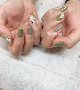 ネイル 北浦和 自爪育成ケアのネイルデザイン